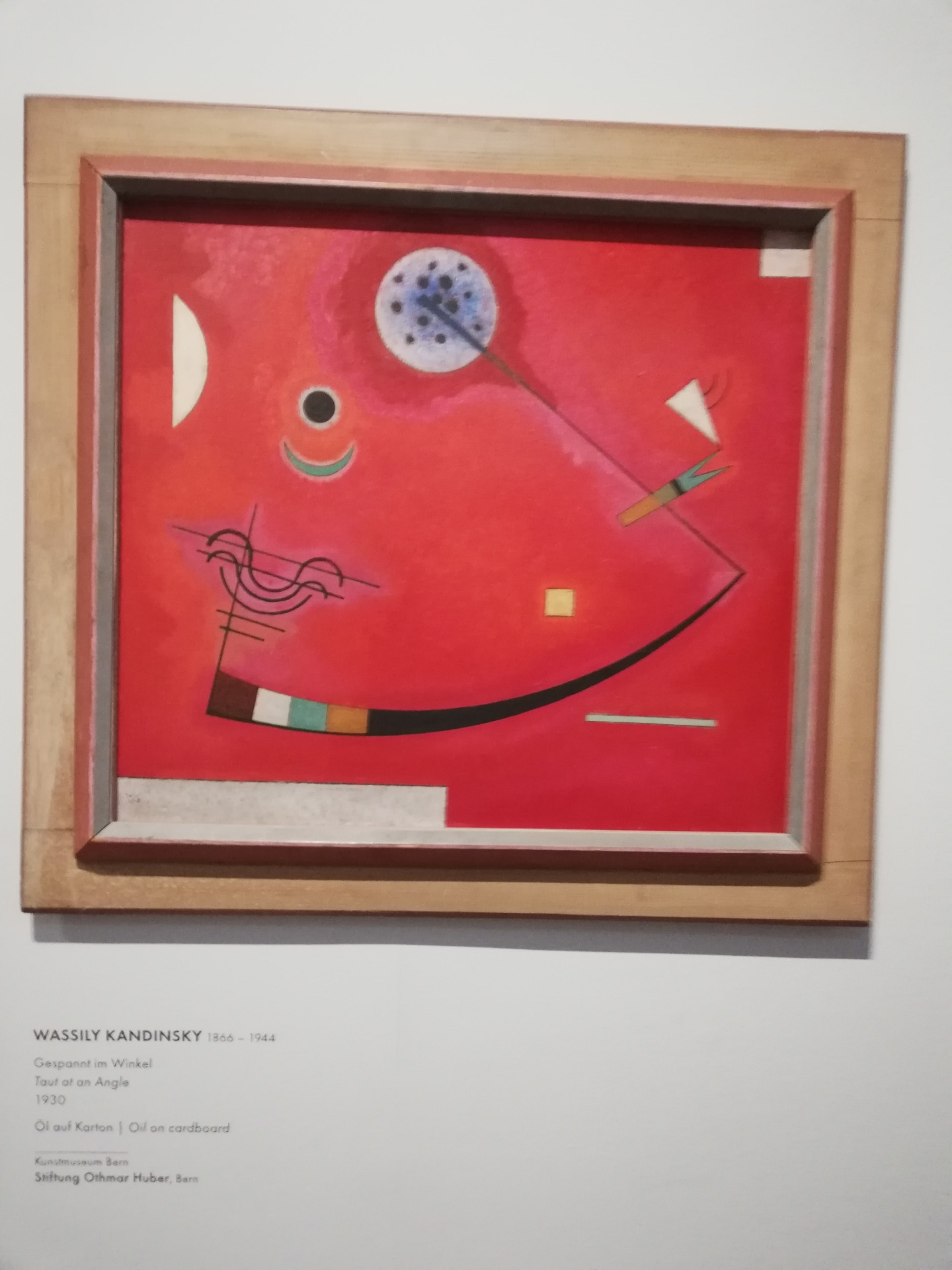 A painting of Kandinsky-a photo from my resent visit to Vienna